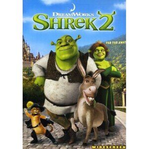 Shrek 2 DVD 2004 DreamWorks Mike Myers Camron Diaz Eddie Murphy Antonio Banderas